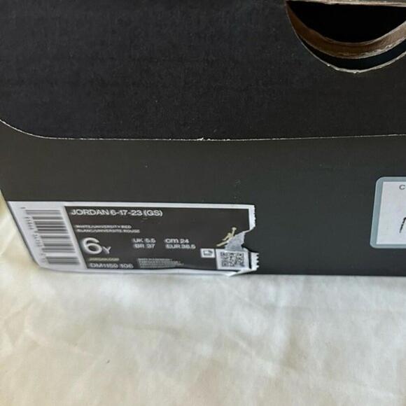 Jordan GS 'White Fire Red’ - Picture 4 of 6